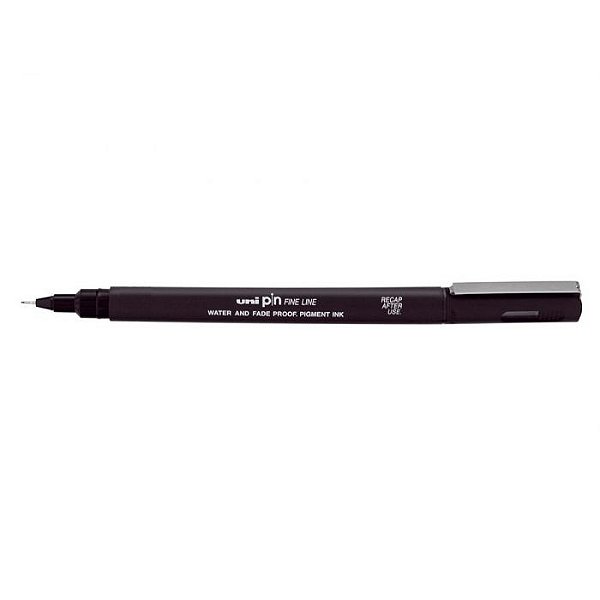 Caneta Pin Fine Line 0.8 Preta - Uni