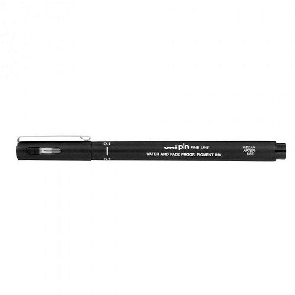 Caneta Pin Fine Line 0.1 Preta - Uni