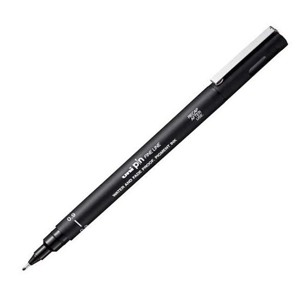 Caneta Pin Fine Line 0.9 Preta - Uni