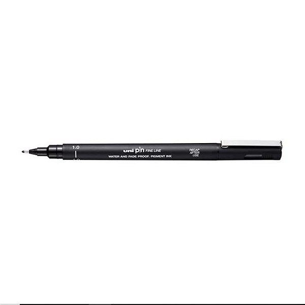 Caneta Pin Fine Line 1.0 Preta - Uni