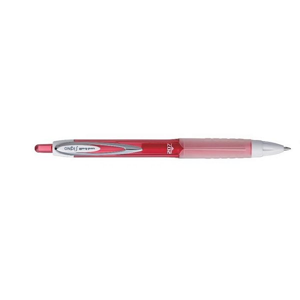 Caneta Retratil 0,7mm Signo 207 Vermelha - Uni