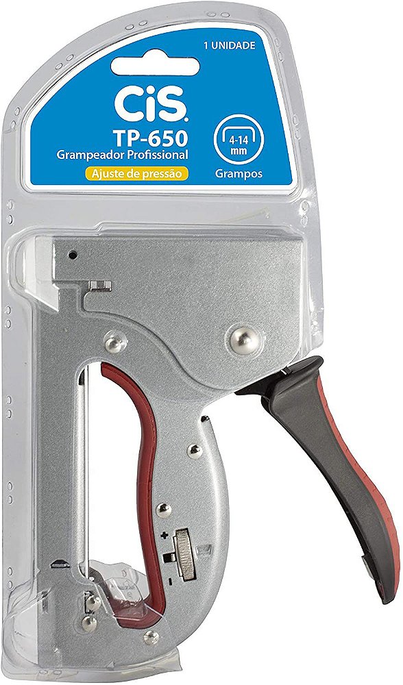 Grampeador Tapeceiro Profissional 4-14mm - Cis