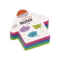 Bloco Anotacao 70x70mm C/200 Seta Colorido - Brw