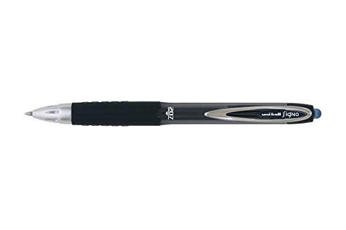Caneta Retratil 0,7mm Signo 207 Azul - Uni Ball