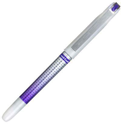 Caneta Rollerball 0,7mm Eye Needle Violeta - Uni