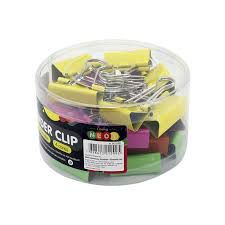 Binder Clip 32mm Cx/24 Color - Brw