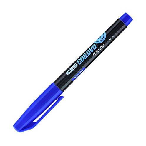 Marcador 1,0mm Cd/dvd Azul - Cis