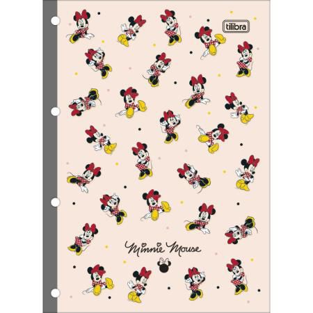Caderno Esp Cd Univ 80f Tiliflex Minnie - Tilibra