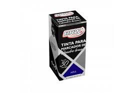 Tinta Para Marcador Quadro Branco Azul - Brw