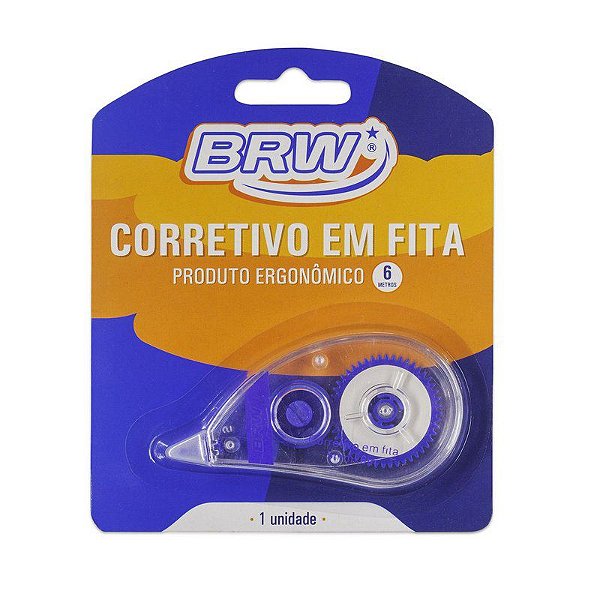Fita Corretiva 5mmx6m Blister - Brw