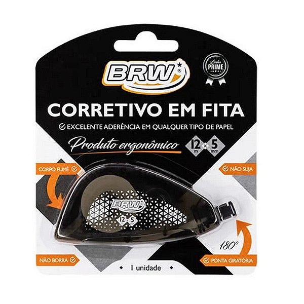 Fita Corretiva 5mmx12m Blister - Brw