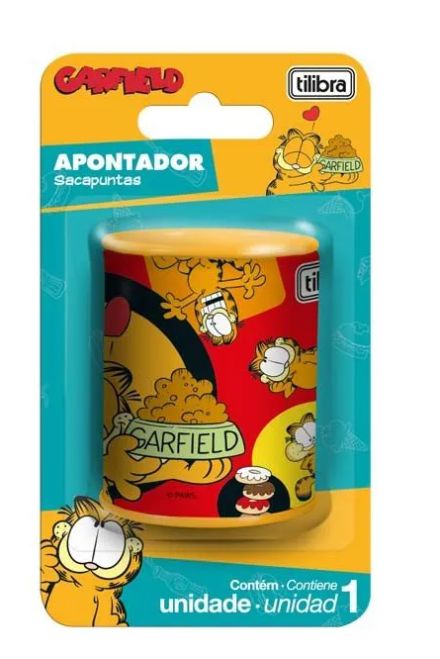 Apontador 2 Furos C/dep Garfield - Tilibra
