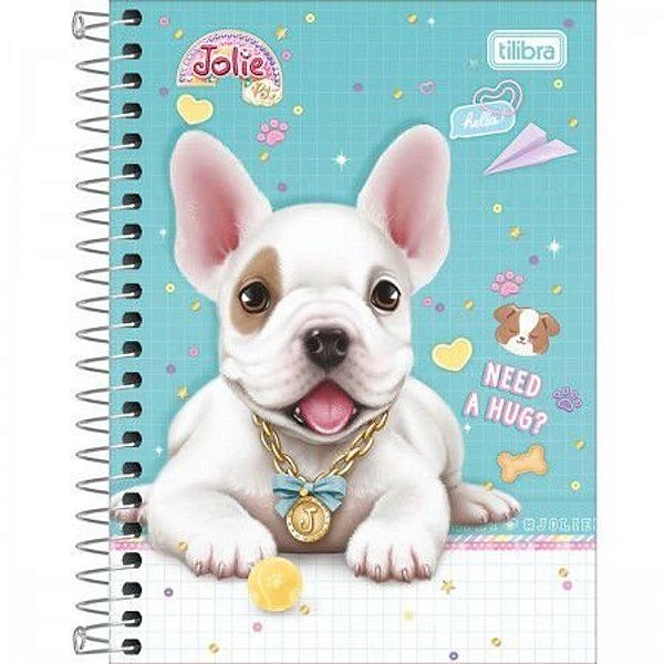 Caderneta Esp Cd 1/8 80f Jolie Pet - Tilibra