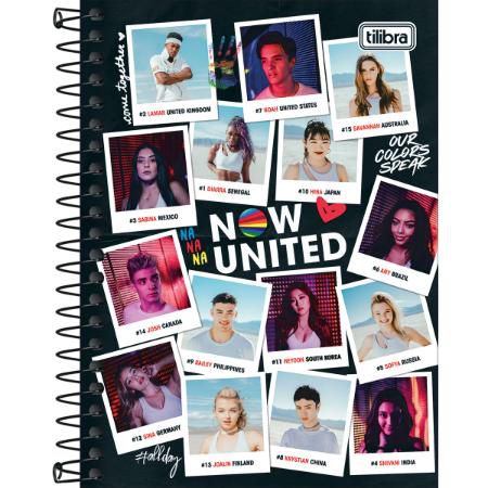 Caderneta Esp Cd 1/8 80f Now Unite - Tilibra