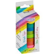 Fita Adesiva C/10 7,5mmx5m Washi Tape Fresh - Brw