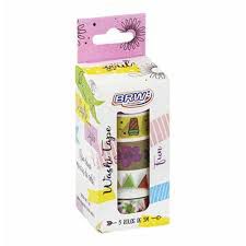 Fita Adesiva C/5 15mmx5m Washi Tape Fun - Brw