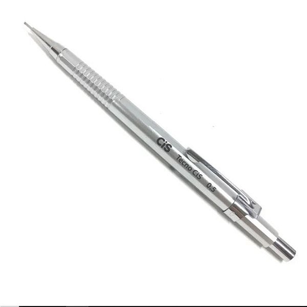 Lapiseira Tecnocis 0,5mm Prata - Cis