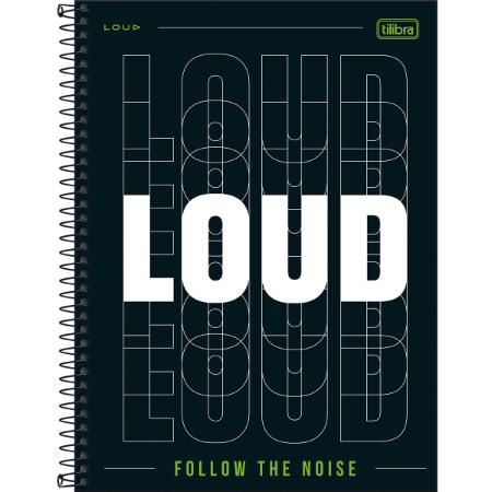 Caderno Esp Cd Univ 10m 160f Loud - Tilibra