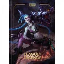 Caderno Broc Cd 1m 80f League Of L - Tilibra