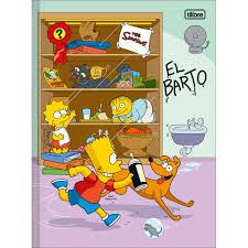 Caderno Broc Cd 1m 48f The Simpsons - Tilibra