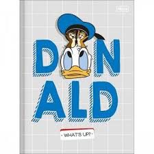 Caderno Broc Cd 1m 80f Donald - Tilibra
