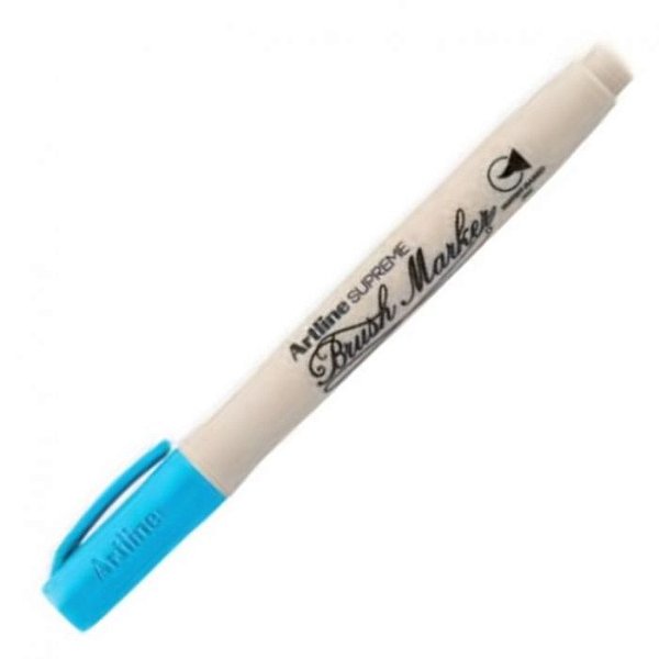 Caneta Brush Epf-f Azul Claro - Tilibra