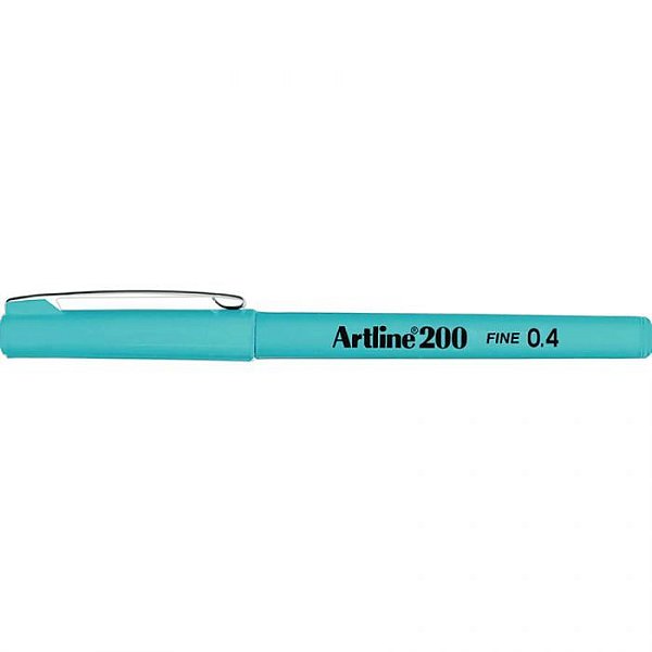 Caneta 0,4mm Ek200 Artline Turquesa - Tilibra