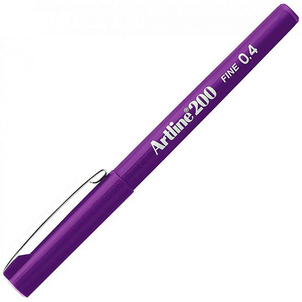 Caneta 0,4mm Ek200 Artline Lilas - Tilibra