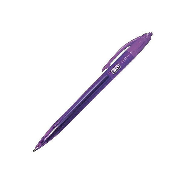 Caneta 1.0mm Max Neon Roxa - Tilibra