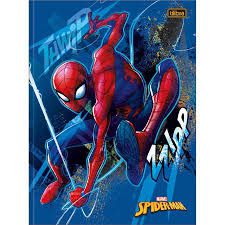 Caderno Broc Cd 1m 80f Spiderman - Tilibra