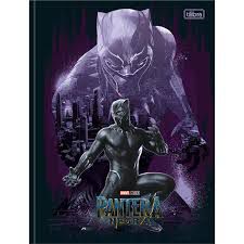 Caderno Broc Cd 1m 80f Pantera Negra -tilibra