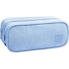 Estojo Duplo G Academie Azul Claro - Tilibra