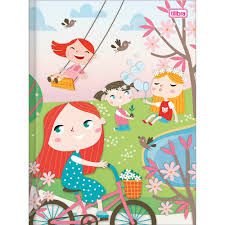 Caderno Broc Cd Univ 96f Sapeca Fem - Tilibra