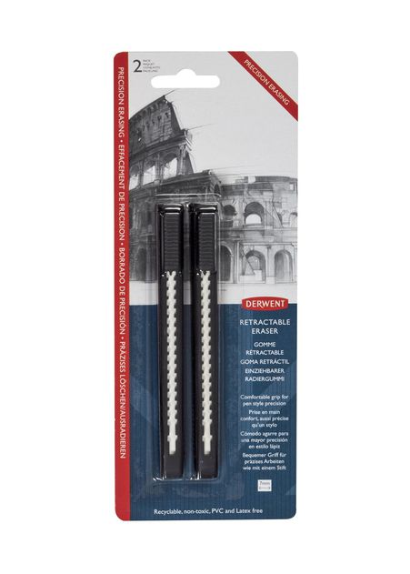 Kit C/2 Borracha Retratil - Derwent