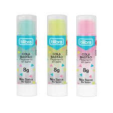 Cola Bastao 8g Transp Color - Tilibra