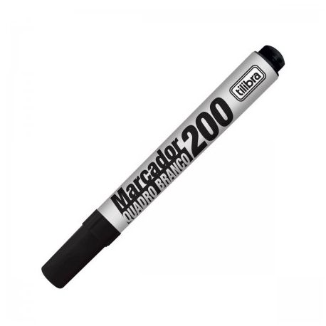 Marcador Quadro Bco N/200 Preto - Tilibra