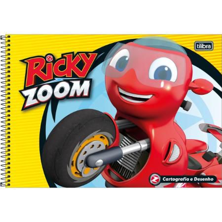 Caderno Esp Cd Cartografia 80f Zoom - Tilibra