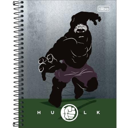 Caderno Esp Cd Coleg 10m 160f Avenger Hero-tilibra
