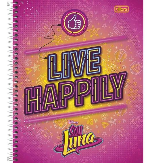 Caderno Esp Cd Univ 1m 96f Sou Luna - Tilibra