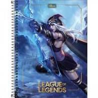 Caderno Esp Cd Univ 1m 96f League Of L - Tilibra