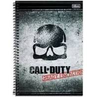 Caderno Esp Cd Univ 1m 80f Call Of Duty - Tilibra