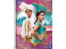 Caderno Esp Cd Univ 1m 80f Aladdin - Tilibra