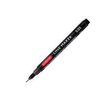 Caneta Line Maker 0.05mm Graphik Preta - Derwent