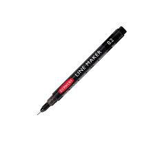 Caneta Line Maker 0.2mm Graphik Preta - Derwent