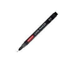 Caneta Line Maker 0.3mm Graphik Preta - Derwent