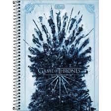Caderno Esp Cd Univ 10m 160f Game Of Tr - Tilibra