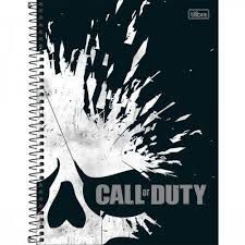 Caderno Esp Cd Univ 10m 160f Call Duty - Tilibra