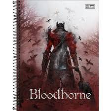 Caderno Esp Cd Univ 10m 160f Bloodborne - Tilibra