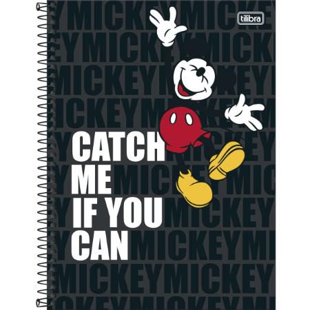 Caderno Esp Cd Univ 10m 160f Mickey Light -tilibra