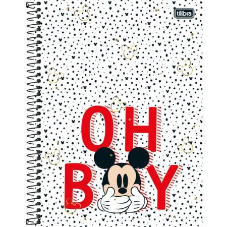 Caderno Esp Cd Univ 10m 160f Mickey - Tilibra